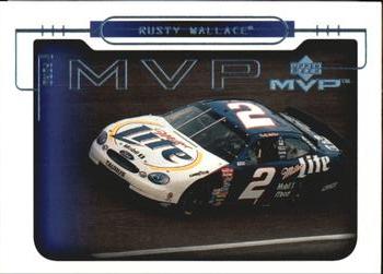 2000 Upper Deck MVP #63 Rusty Wallace's Car Front