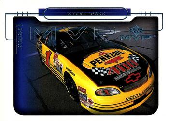 2000 Upper Deck MVP #70 Steve Park's Car Front