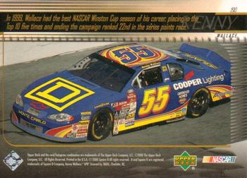 2000 Upper Deck Racing #21 Kenny Wallace Back