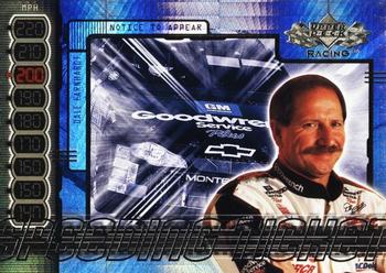 2000 Upper Deck Racing - Speeding Ticket #ST5 Dale Earnhardt Front