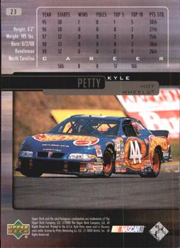 2000 Upper Deck Victory Circle #23 Kyle Petty Back