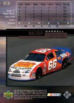 2000 Upper Deck Victory Circle #24 Darrell Waltrip Back