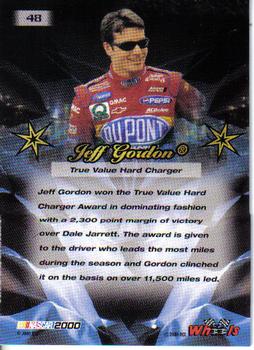 2000 Wheels High Gear #48 Jeff Gordon Back