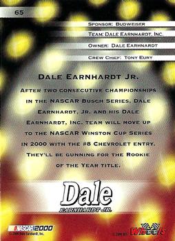 2000 Wheels High Gear #65 Dale Earnhardt Jr. Back