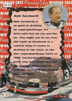 2000 Wheels High Gear - Winning Edge #WE 6 Dale Earnhardt Back