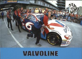 2001 Press Pass #55 Valvoline Front