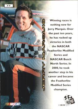 2001 Press Pass #77 Jerry Marquis Back