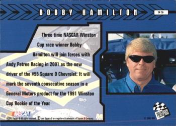 2001 Press Pass #95 Bobby Hamilton Back