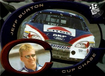 2001 Press Pass - Cup Chase #CC 8 Jeff Burton Front
