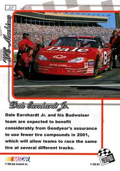 2001 Press Pass Premium #32 Dale Earnhardt Jr. Back