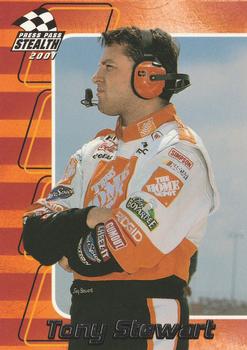 2001 Press Pass Stealth #22 Tony Stewart Front