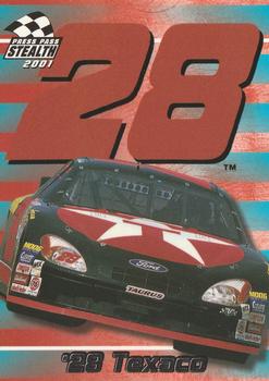 2001 Press Pass Stealth #32 #28 Texaco Front