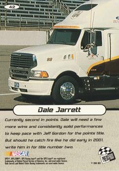 2001 Press Pass Stealth #42 Dale Jarrett Back
