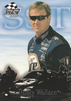 2001 Press Pass Stealth #71 Rusty Wallace Front