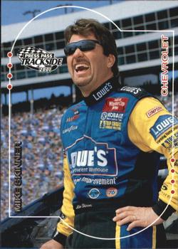 2001 Press Pass Trackside #10 Mike Skinner Front