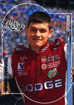 2001 Press Pass Trackside #31 Casey Atwood Front