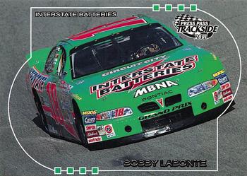 2001 Press Pass Trackside #46 Bobby Labonte's Car Front