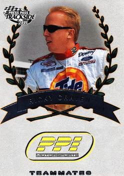 2001 Press Pass Trackside #79 Ricky Craven Front