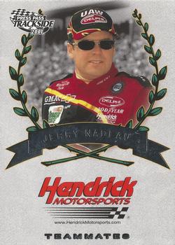 2001 Press Pass Trackside #81 Jerry Nadeau Front