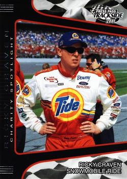 2001 Press Pass Trackside #83 Ricky Craven Front
