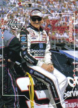 2001 Press Pass Trackside #3 Dale Earnhardt Front