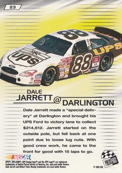 2001 Press Pass VIP #23 Dale Jarrett Back