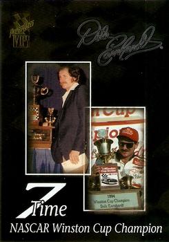 2001 Press Pass VIP - Dale Earnhardt Winston Cup Champion #DE1 Dale Earnhardt - 7 Time Champion Front