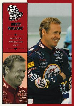 2002 Press Pass #35 Rusty Wallace Front