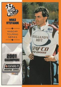 2002 Press Pass #92 Mike Stefanik Front