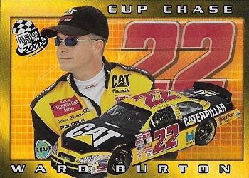 2002 Press Pass - Cup Chase #CCR 2 Ward Burton Front