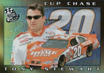 2002 Press Pass - Cup Chase #CCR 15 Tony Stewart Front
