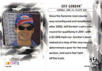 2002 Press Pass Eclipse #38 Jeff Gordon Back
