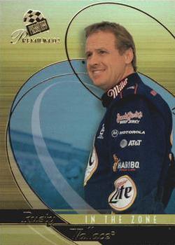 2002 Press Pass Premium - In The Zone #IZ 12 Rusty Wallace Front