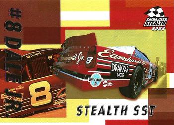 2002 Press Pass Stealth #55 Dale Earnhardt Jr.'s Car Front