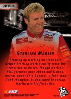 2002 Press Pass Stealth - Fusion #FU 8 Sterling Marlin Back