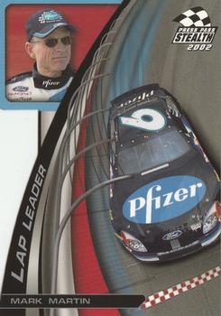 2002 Press Pass Stealth - Lap Leader #LL 18 Mark Martin Front