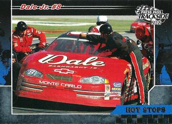 2002 Press Pass Trackside #67 Dale Earnhardt Jr.'s Car Front