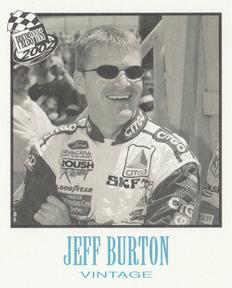 2002 Press Pass - Vintage #VN 3 Jeff Burton Front