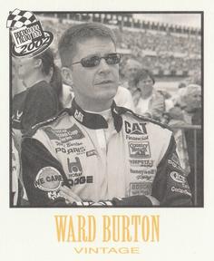 2002 Press Pass - Vintage #VN 4 Ward Burton Front