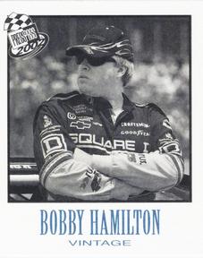 2002 Press Pass - Vintage #VN 8 Bobby Hamilton Front