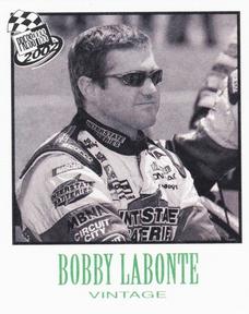 2002 Press Pass - Vintage #VN 12 Bobby Labonte Front