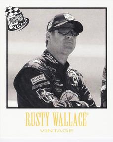 2002 Press Pass - Vintage #VN 25 Rusty Wallace Front