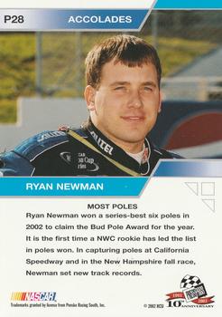 2003 Press Pass Eclipse - Solar Eclipse #P28 Ryan Newman Back