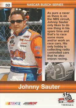 2003 Press Pass Optima #32 Johnny Sauter Back