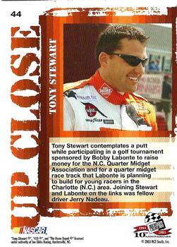 2003 Press Pass Optima #44 Tony Stewart Back