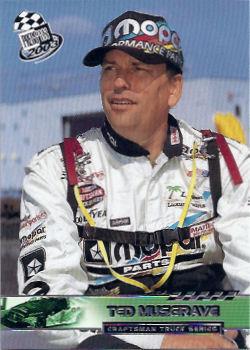 2003 Press Pass #50 Ted Musgrave Front