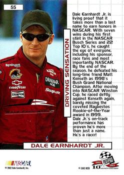 2003 Press Pass #55 Dale Earnhardt Jr. Back