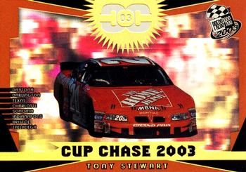 2003 Press Pass - Cup Chase Redemption #CCR15 Tony Stewart Front