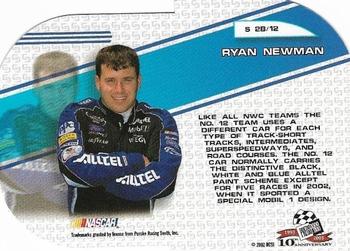 2003 Press Pass - Showcar #S 2B Ryan Newman Back