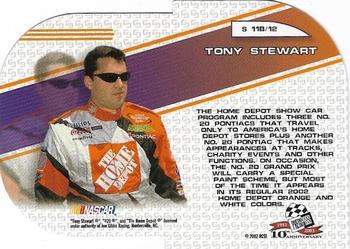 2003 Press Pass - Showcar #S 11B Tony Stewart Back